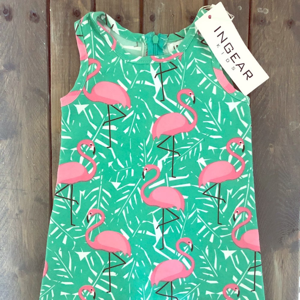 Toddler 2T Dress Flamingo Knee length Summer